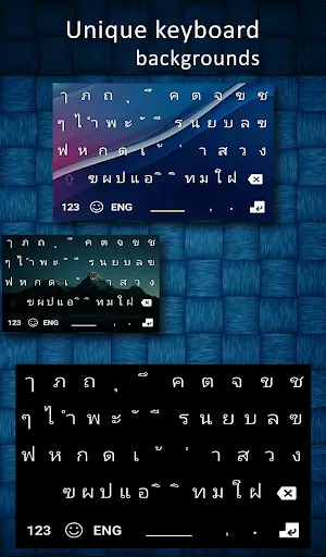 New Thai Keyboard 2020 screenshot 3