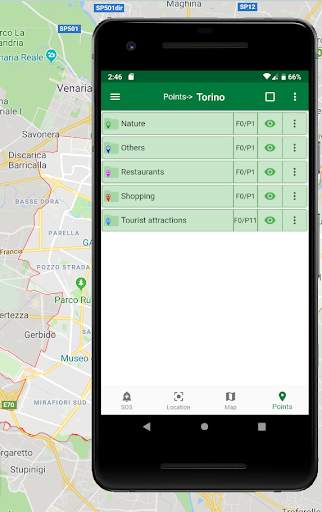 Ganis Free - GPS navigation assistant screenshot 1