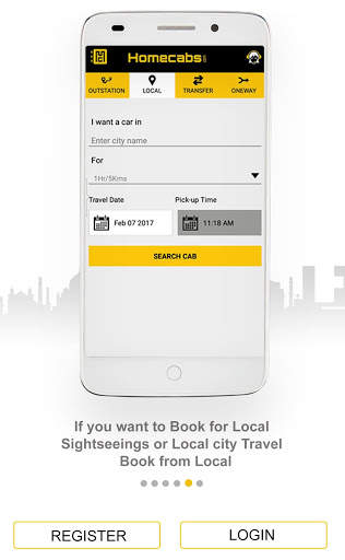 Home Cabs: Taxi Cab Service screenshot 3