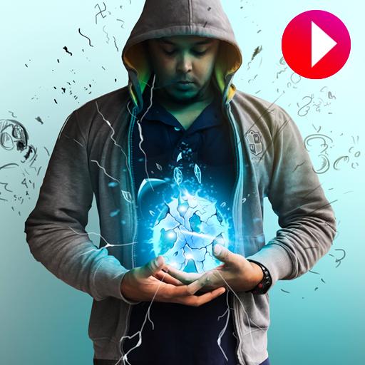 Video Maker With Magic Photo Effect icon