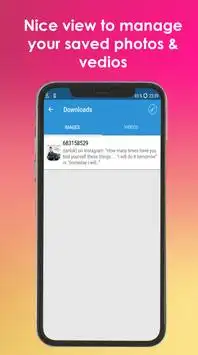 Vedio Downloader for Instagram HD screenshot 2