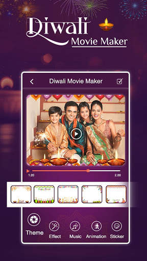 Diwali Video Maker With Music screenshot 3