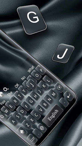 Black Keyboard For Galaxy S9 स्क्रीनशॉट 2