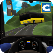Offroad Bus Driving Highway Simulator icon
