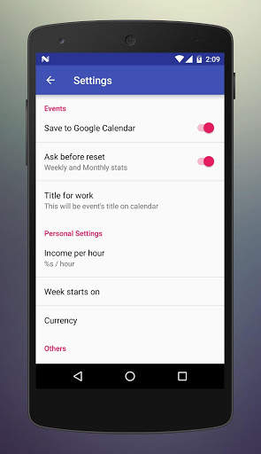 Work Calculator screenshot 4