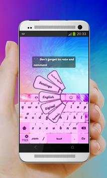 Pink Candy GO Keyboard screenshot 5