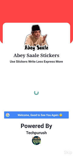 Abey Saale Stickers WAStickerApps screenshot 1