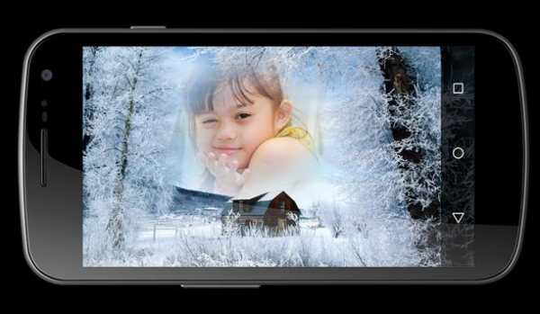 Cool Snowfall Photo Frames screenshot 3