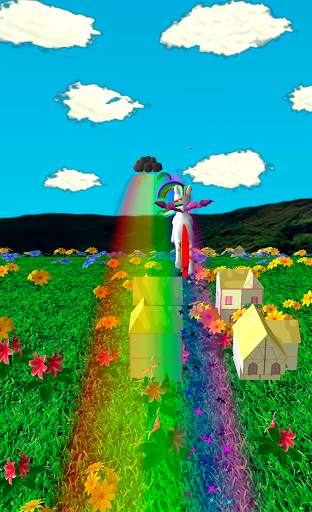 Pony on the rainbow screenshot 1