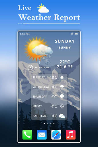 Live Weather Report : Weather Forecast, Widgets screenshot 3