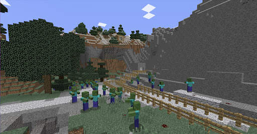 Zombie Apocalypse Minecraft PE screenshot 5