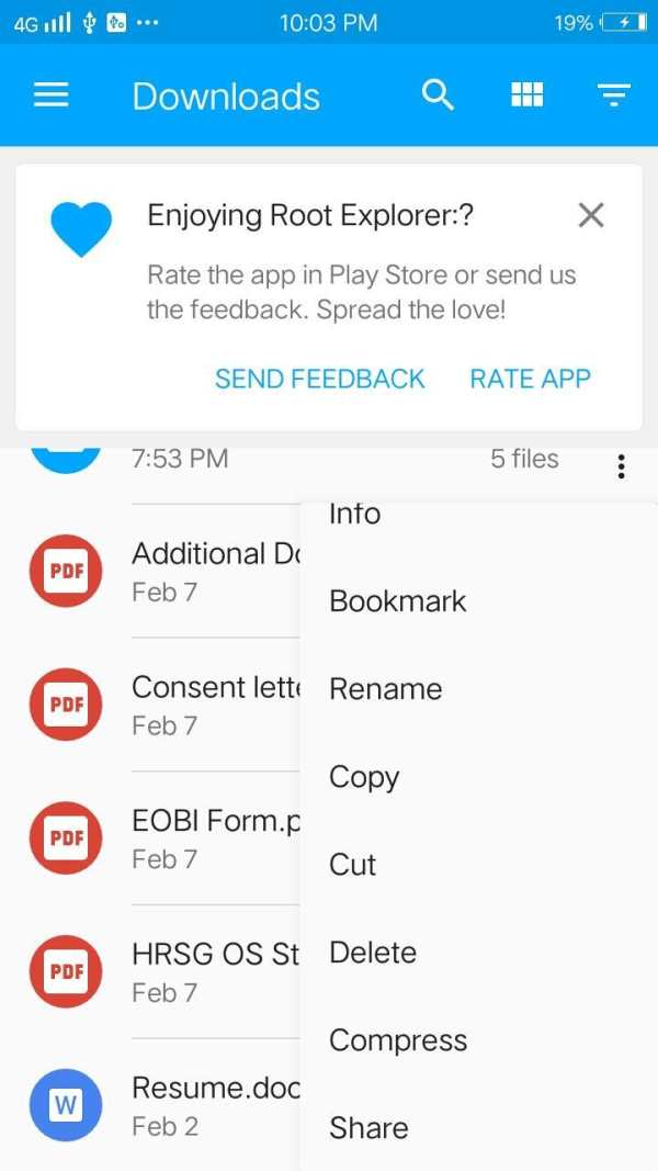 Root Explorer screenshot 1