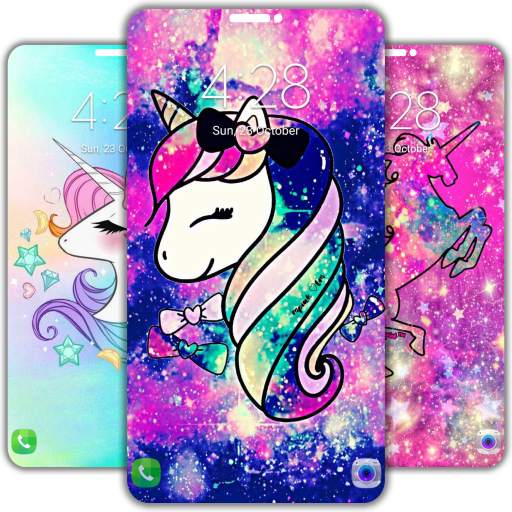 🦄 Rainbow Unicorn Glitter Wallpaper 4K [UHD] 7.0