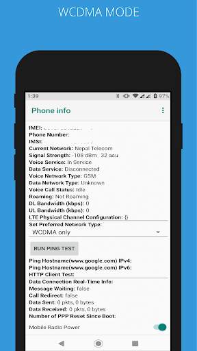 Force 4G , LTE Mode - LTE only screenshot 7
