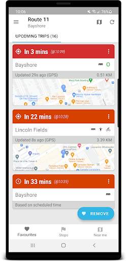 Ottawa Transit: GPS Real-Time, Buses, Trains, Maps screenshot 5