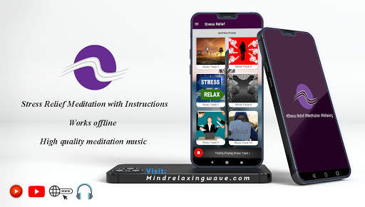 Meditation Stress Relief Music with Instructions screenshot 2