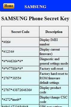 Phone secret code 4 تصوير الشاشة