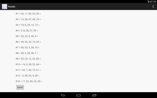 Generate Random Numbers - Free screenshot 21