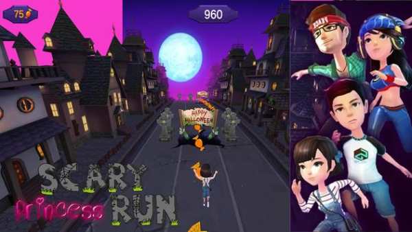 Subway Scary Princess: Temple Final Surf Bus Run screenshot 1