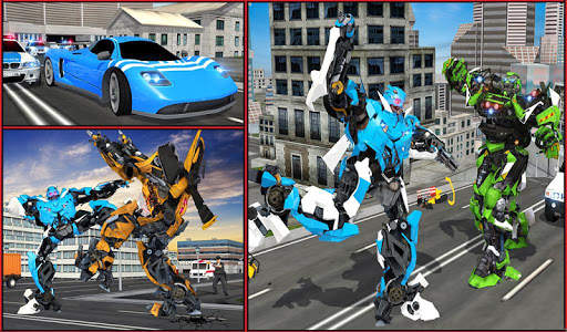 Grand Robot Car Battle:USA Robot Super Car screenshot 8