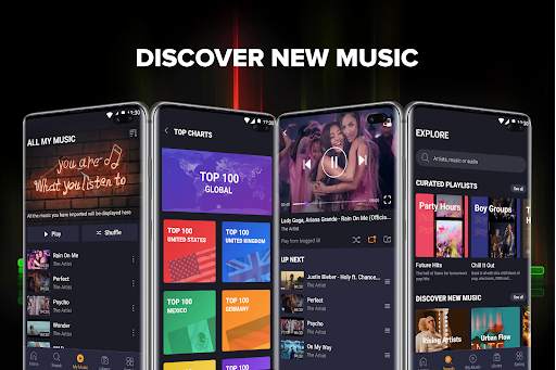 Music player: Video and Stream screenshot 2
