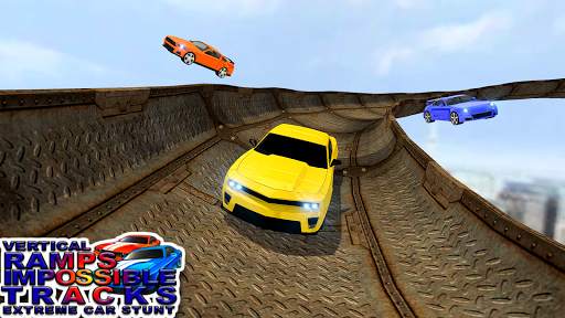 Vertical Ramps Impossible Tracks Extreme Car Stunt स्क्रीनशॉट 24
