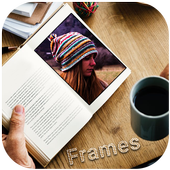 Book Photo Frame Editor आइकन