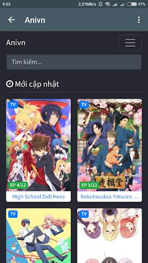 AnimeGLX - Xem anime online screenshot 2