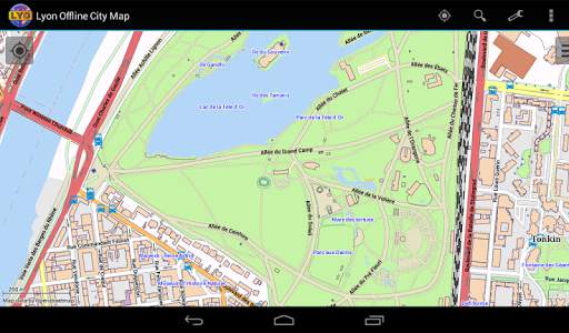 Lyon Offline City Map screenshot 15