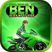 3D Hero Ben - Alien Moto Ride icon