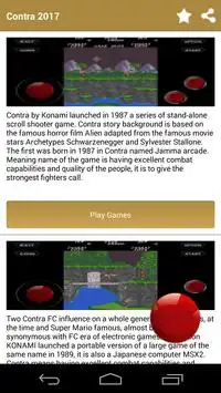 ►Game for Contra 2017 screenshot 1