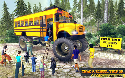 Monster Bus Simulator 2019: Petualangan Offroad screenshot 4