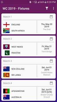 Cricket World Cup 2019 screenshot 1