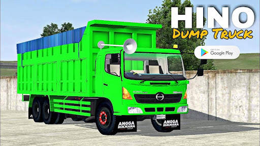 Mod Hino Dump Truck screenshot 3