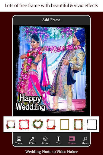 Wedding Photo to Video Maker w screenshot 6