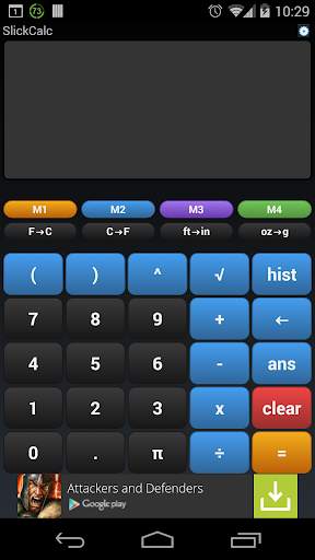 SlickCalc Calculator FREE screenshot 1