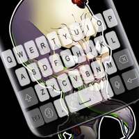 Zombie Skull Graffiti Keyboard Theme logo