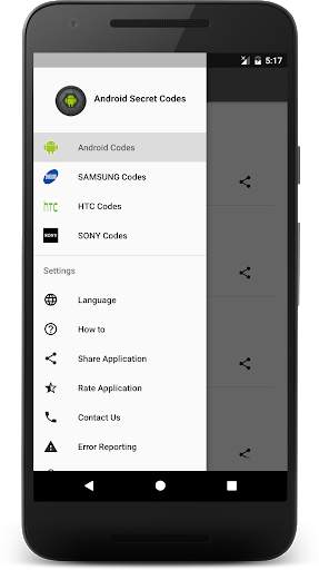 Secret Codes For Android screenshot 2