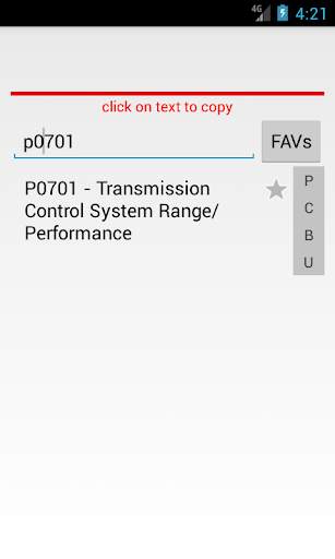 OBD Codes screenshot 2
