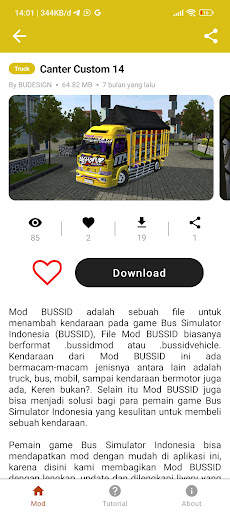 Mod Bussid Terbaru 2024 screenshot 4