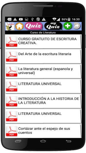 Curso de Literatura screenshot 2