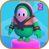 Automne Guys Knockout 3D: course ultime Fun icon