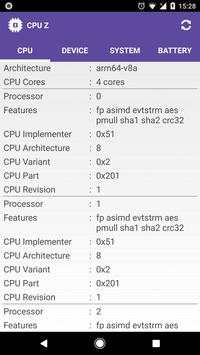 CPU Z screenshot 1