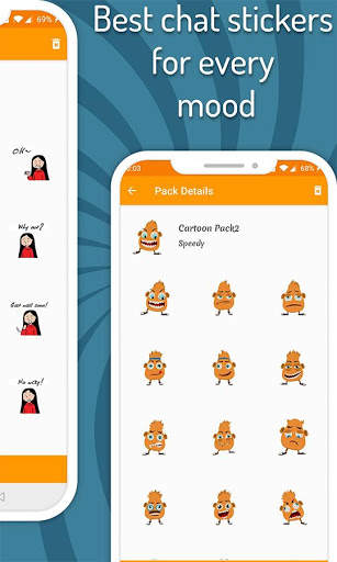 Funny Stickers & Funny Emoji - Halloween Stickers स्क्रीनशॉट 7