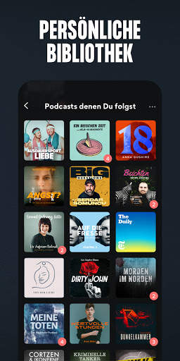 Podimo - Entdecke und streame Podcasts & Hörbücher screenshot 5