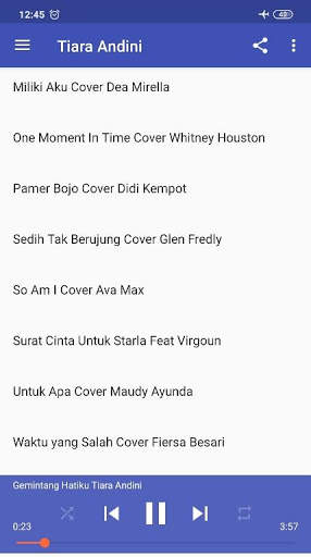 Kumpulan Lagu Tiara Andini Offline screenshot 2