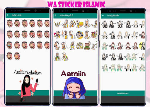 Kumpulan Sticker Islamic WAStickerApps Direct Chat screenshot 5