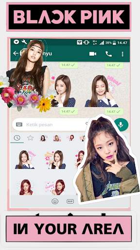 NEW BLACKPINK for Whatsapp  KPOP Idol WAStickerApp screenshot 2