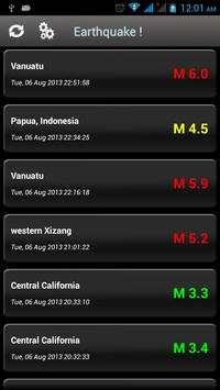 2.5  Earthquake Detector screenshot 1