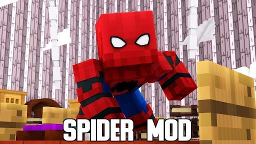 Spider Mod Man for Minecraft PE screenshot 1